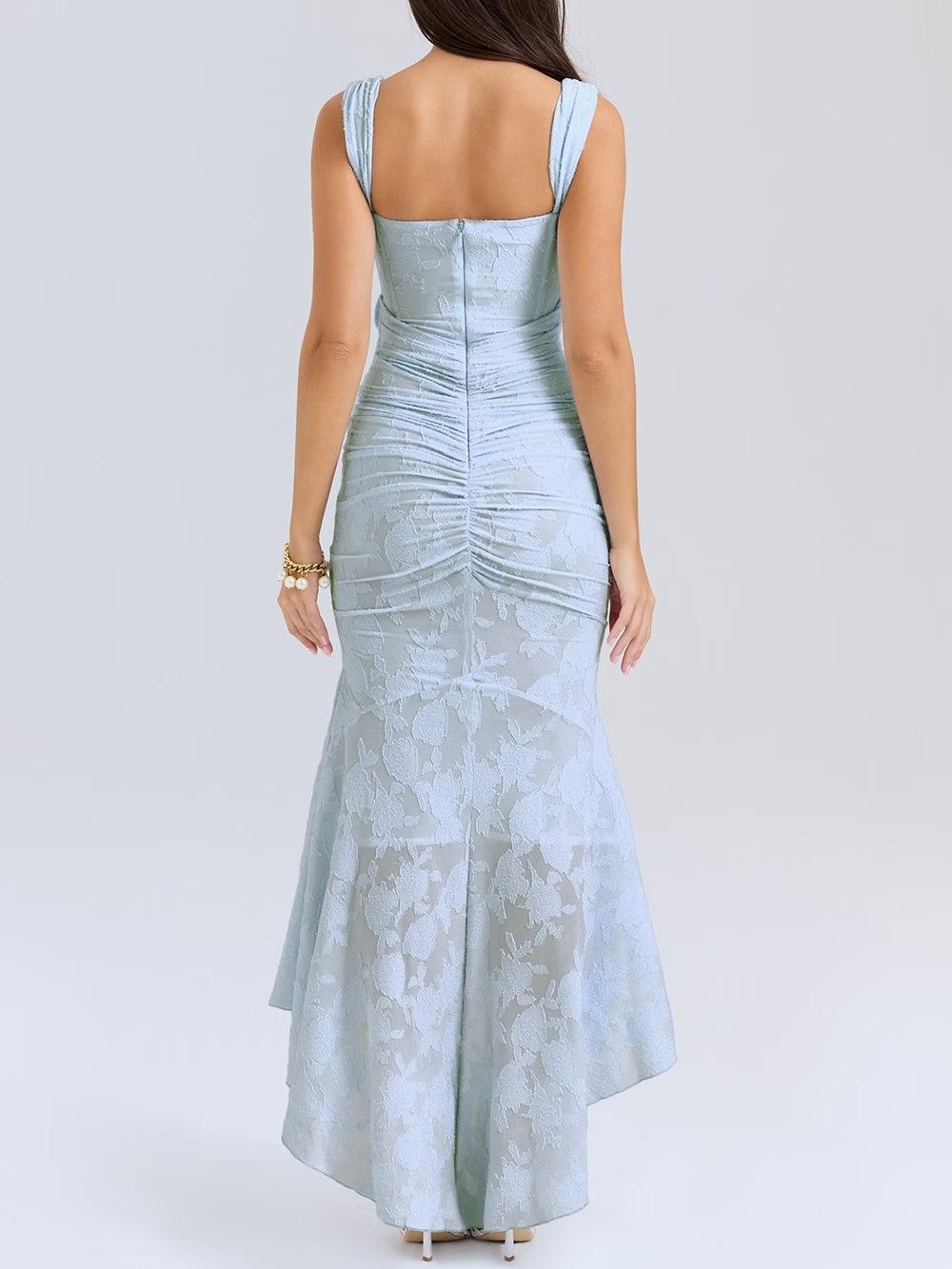 Celeste | Floral Sculpted Maxi Dress