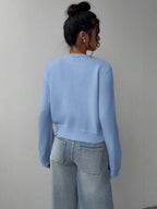 Amara | Cropped Button Cardigan