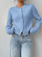 Amara | Cropped Button Cardigan