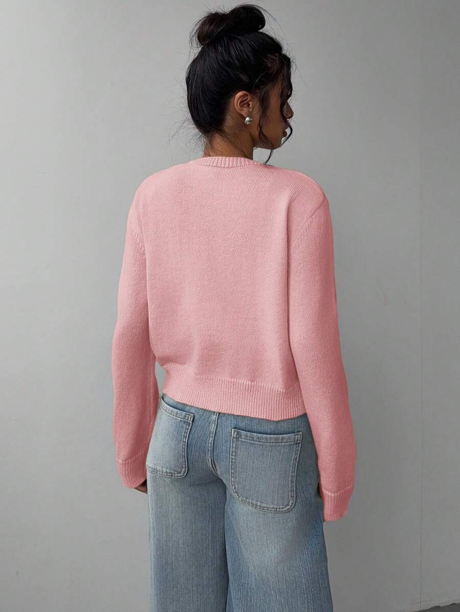 Amara | Cropped Button Cardigan