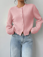 Amara | Cropped Button Cardigan