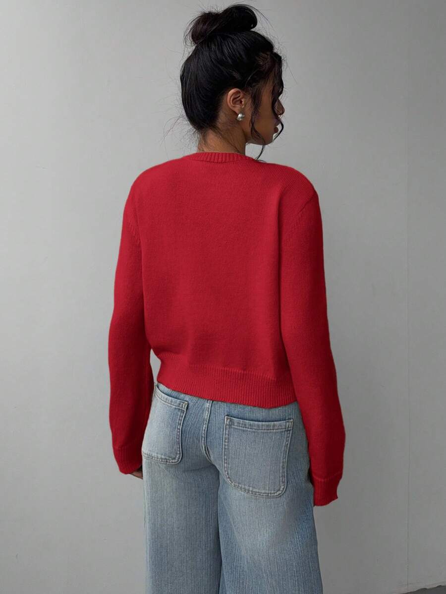 Amara | Cropped Button Cardigan