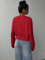 Amara | Cropped Button Cardigan
