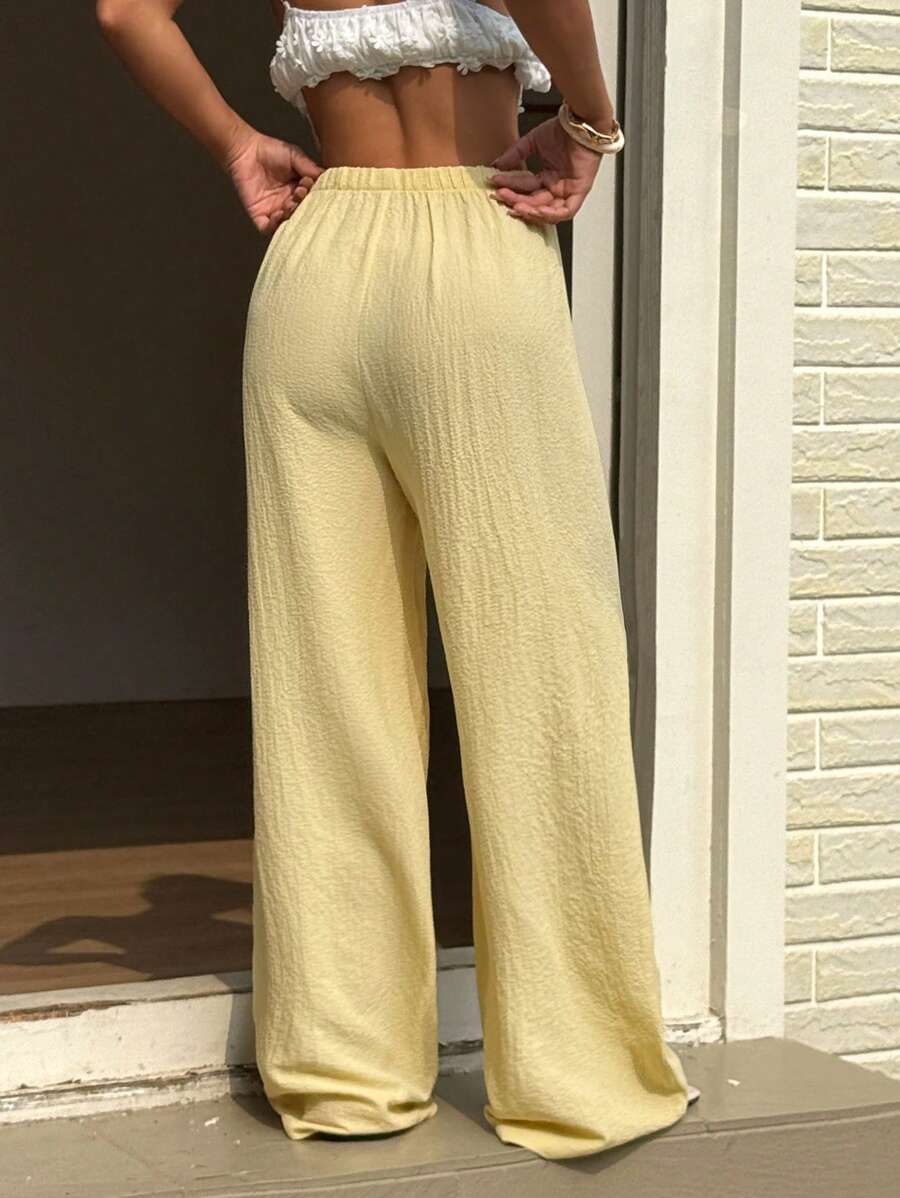 Ivara | Straight-Leg Tie-Waist Pants