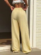 Ivara | Straight-Leg Tie-Waist Pants