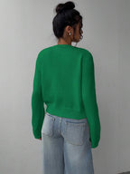 Amara | Cropped Button Cardigan
