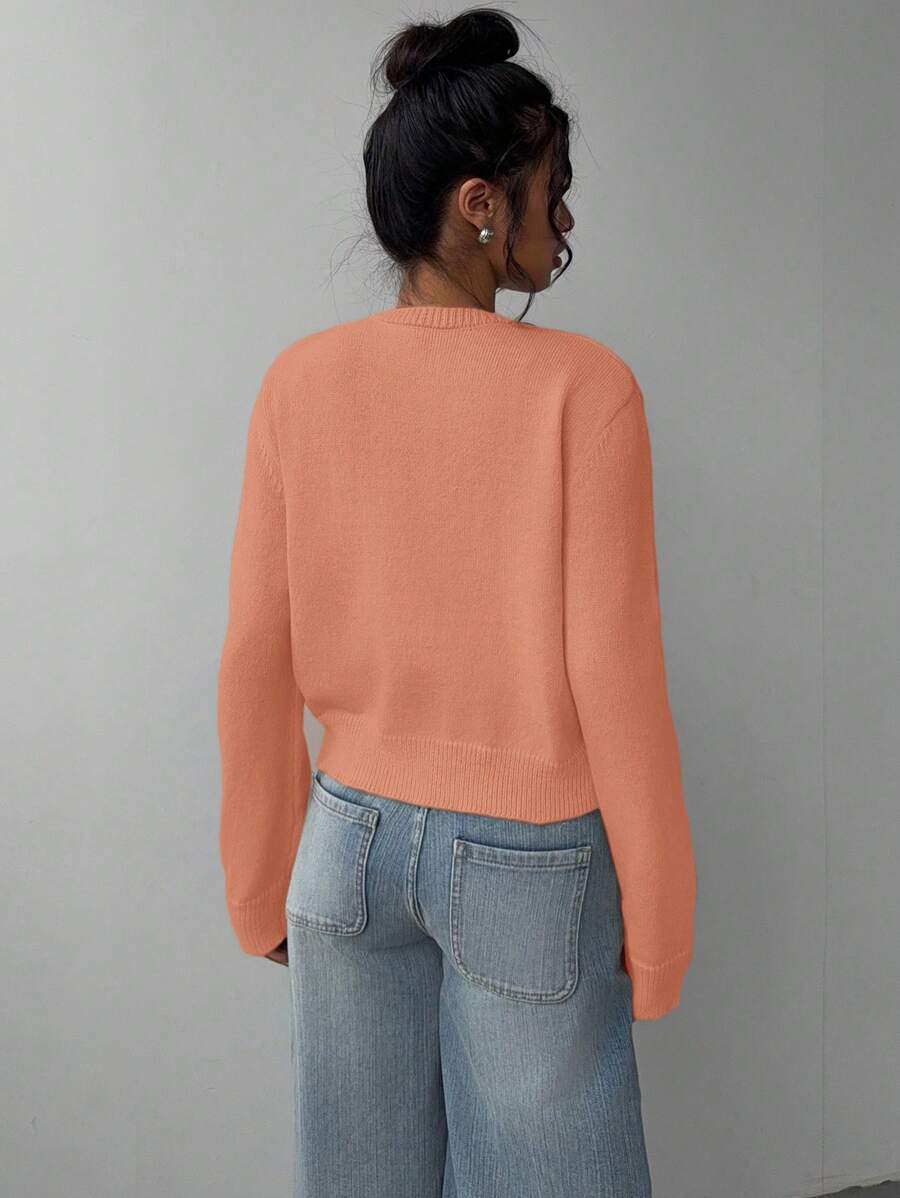 Amara | Cropped Button Cardigan