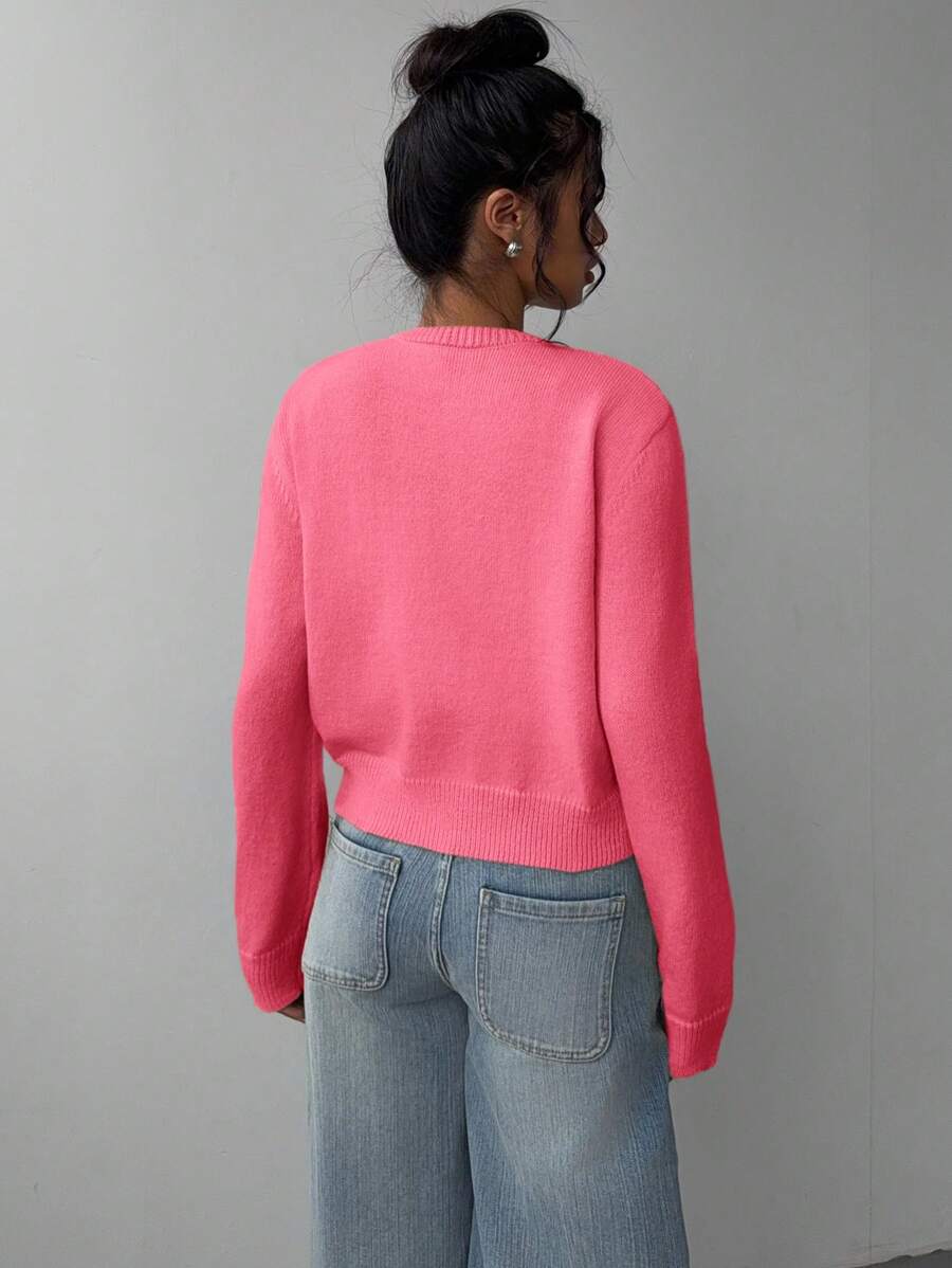 Amara | Cropped Button Cardigan