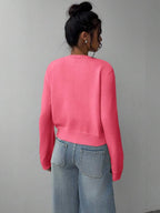 Amara | Cropped Button Cardigan