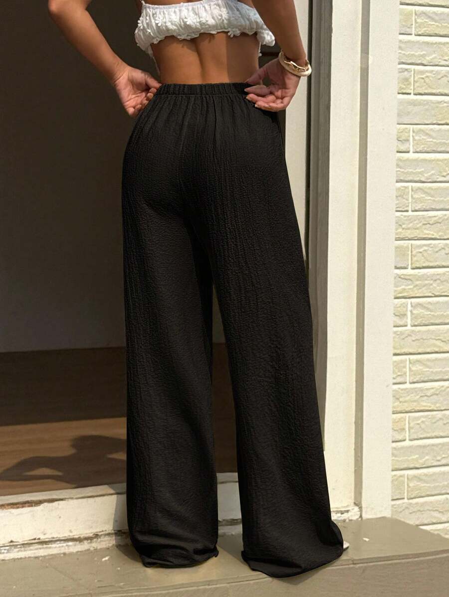 Ivara | Straight-Leg Tie-Waist Pants