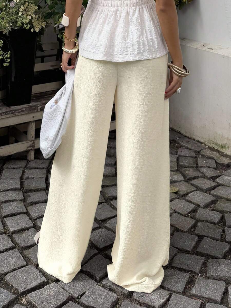 Ivara | Straight-Leg Tie-Waist Pants