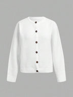 Amara | Cropped Button Cardigan