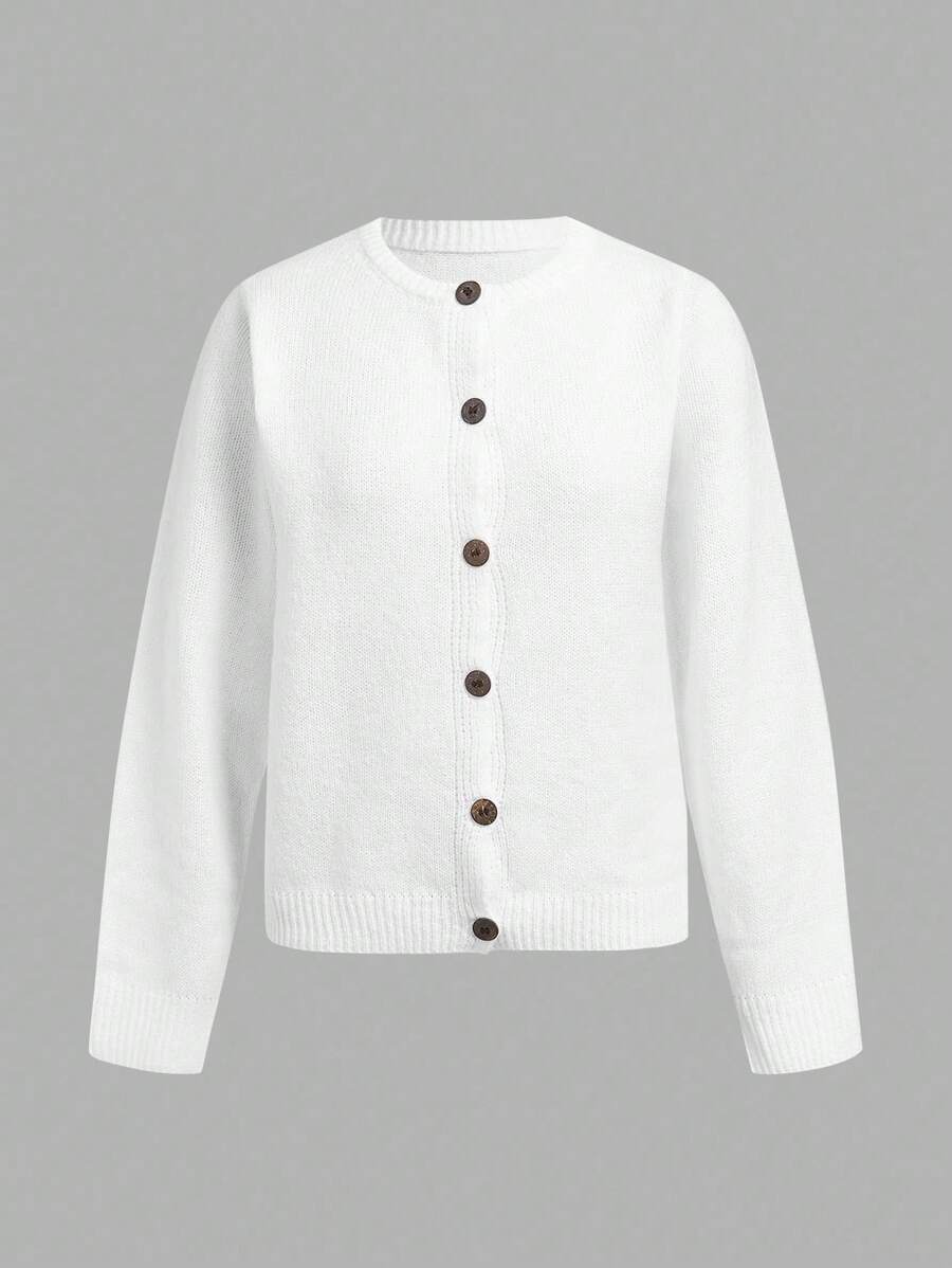Amara | Cropped Button Cardigan