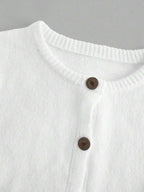 Amara | Cropped Button Cardigan