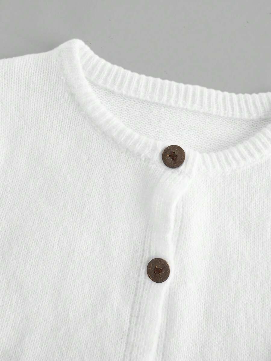 Amara | Cropped Button Cardigan