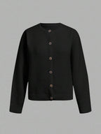 Amara | Cropped Button Cardigan
