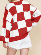 Noor | Colorblock Knit Sweater