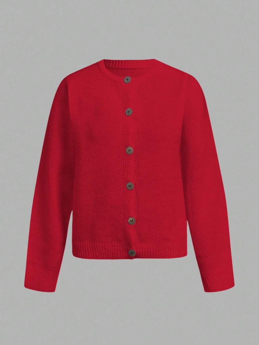 Amara | Cropped Button Cardigan