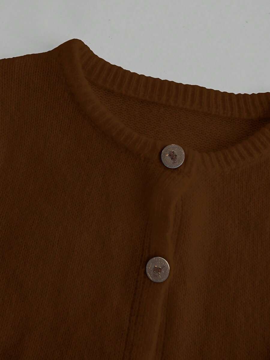 Amara | Cropped Button Cardigan