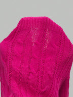 Lune | Cropped Cable Knit Sweater
