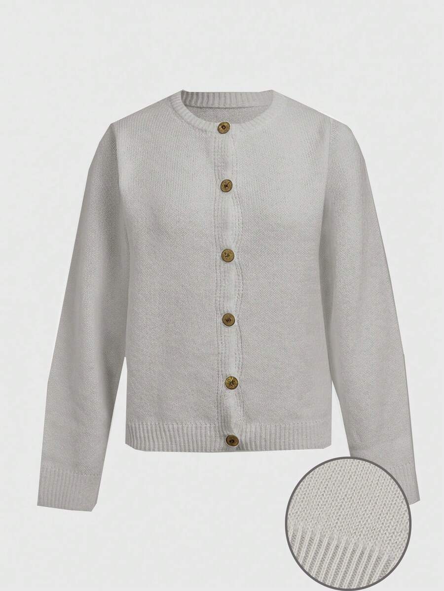 Amara | Cropped Button Cardigan