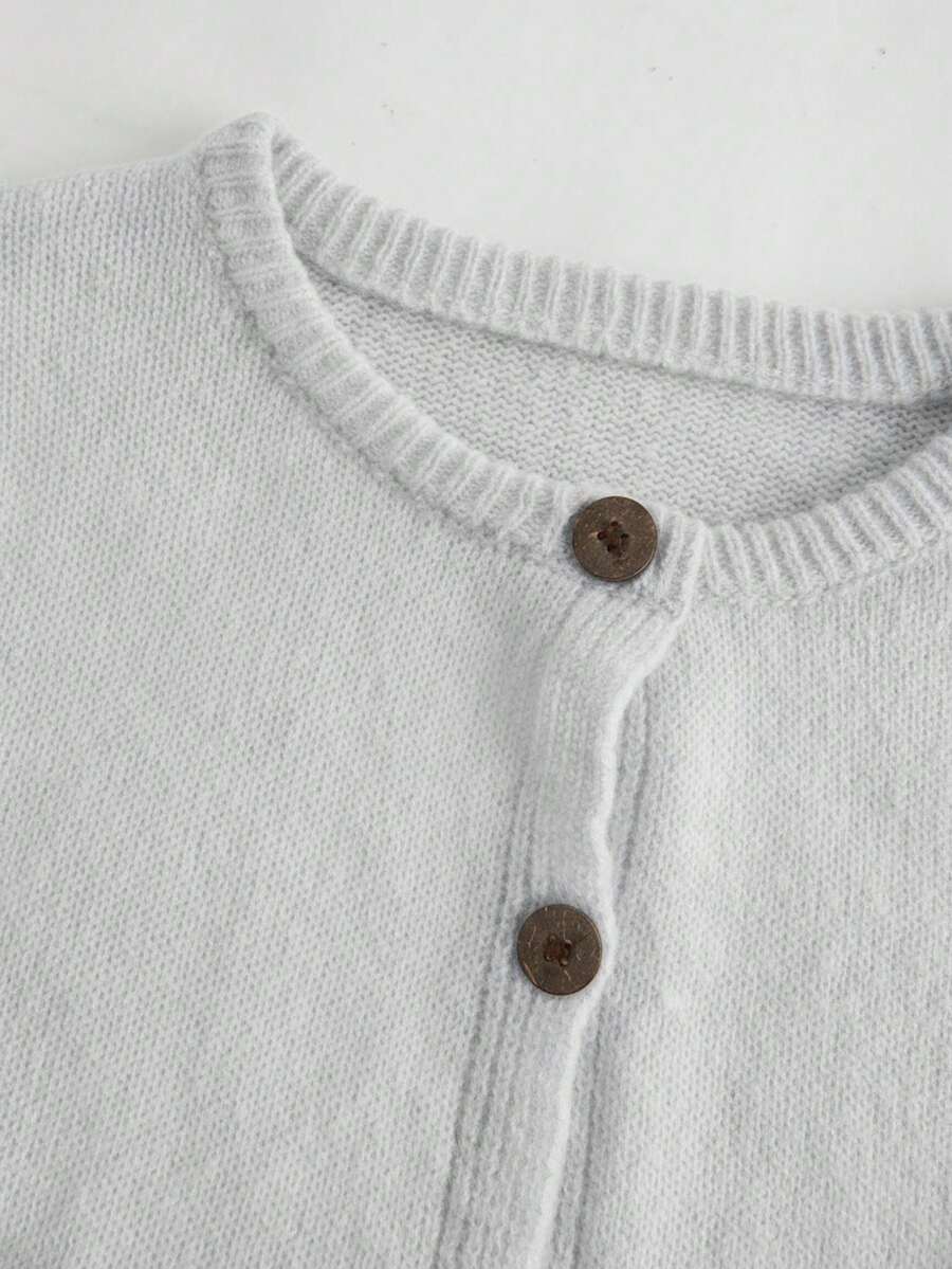 Amara | Cropped Button Cardigan