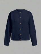 Amara | Cropped Button Cardigan