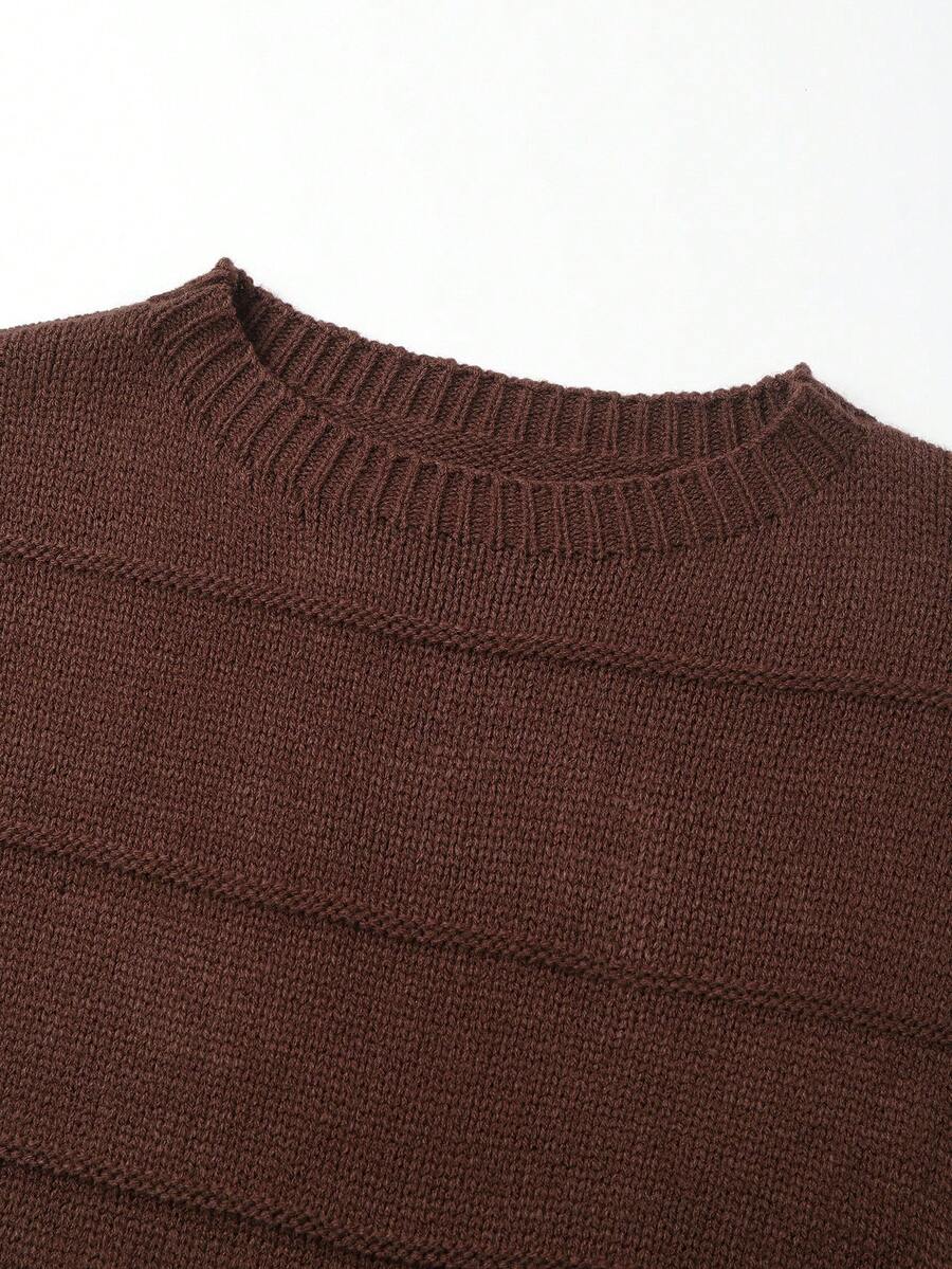 Lune | Cropped Cable Knit Sweater