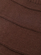 Lune | Cropped Cable Knit Sweater