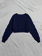 Lune | Cropped Cable Knit Sweater