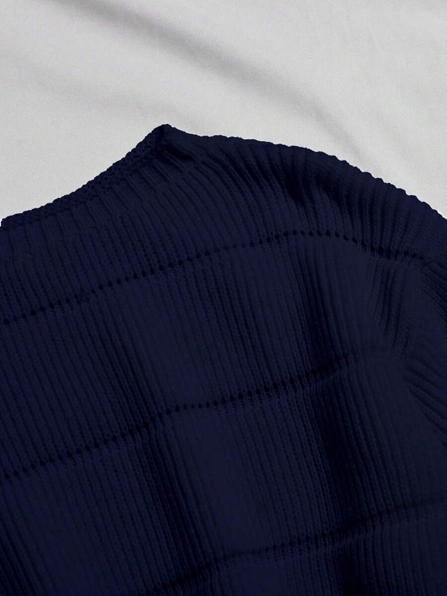 Lune | Cropped Cable Knit Sweater