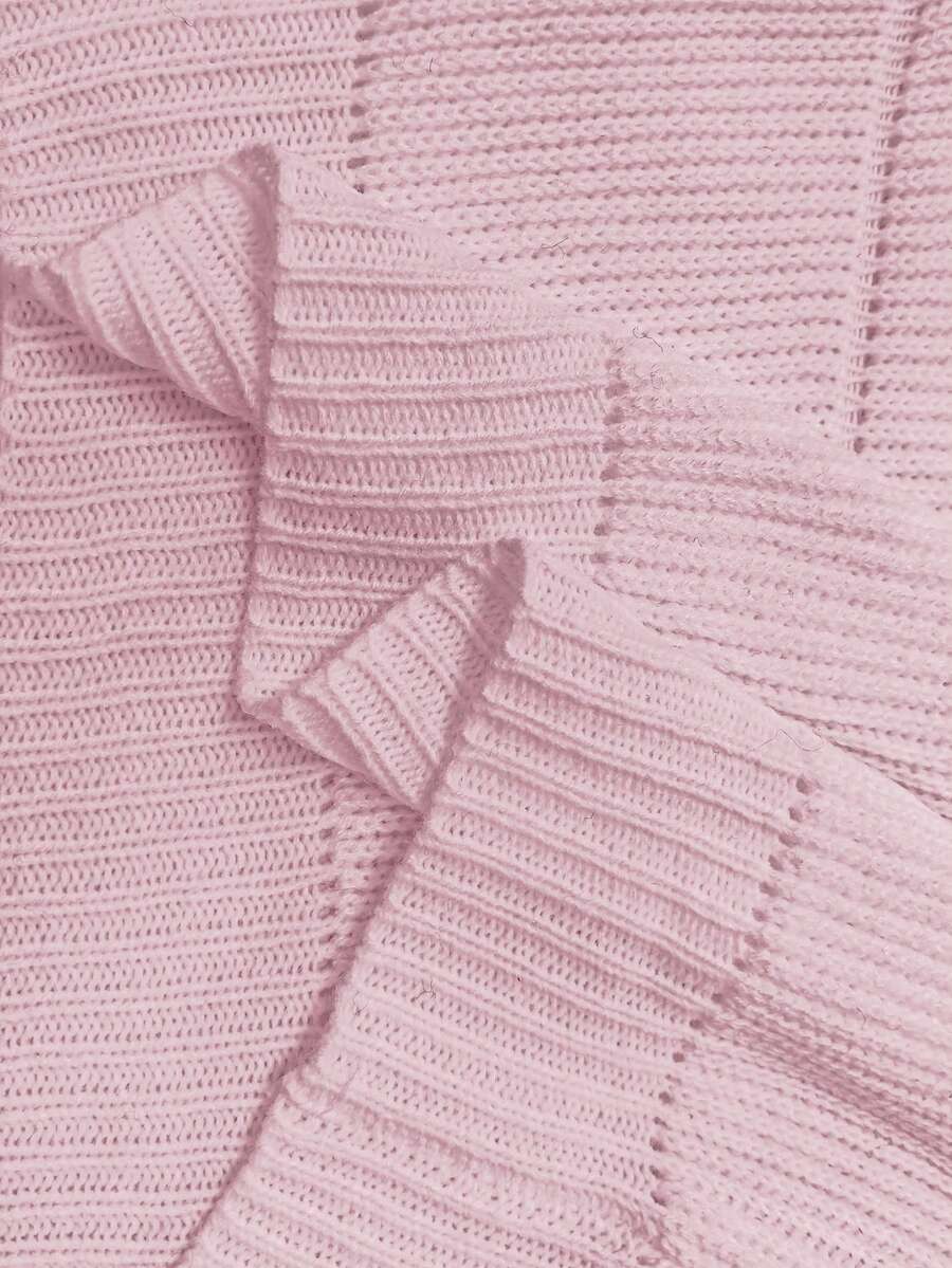 Lune | Cropped Cable Knit Sweater