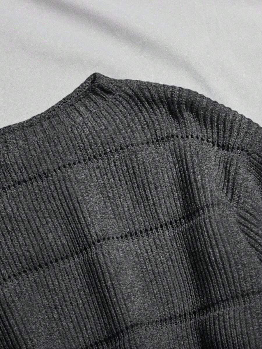 Lune | Cropped Cable Knit Sweater