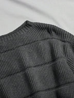 Lune | Cropped Cable Knit Sweater