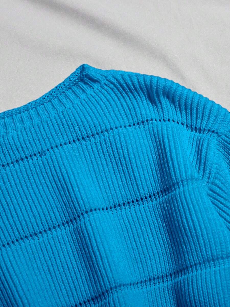 Lune | Cropped Cable Knit Sweater