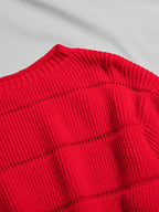 Lune | Cropped Cable Knit Sweater