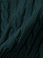 Lune | Cropped Cable Knit Sweater