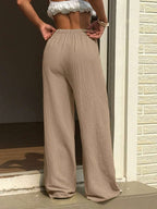 Ivara | Straight-Leg Tie-Waist Pants