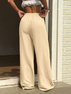Ivara | Straight-Leg Tie-Waist Pants