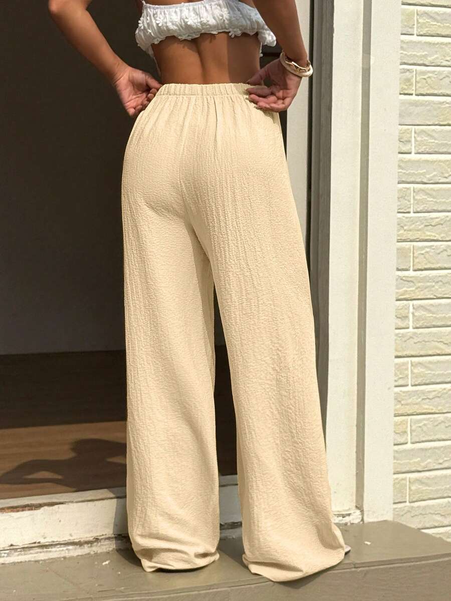 Ivara | Straight-Leg Tie-Waist Pants