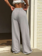 Ivara | Straight-Leg Tie-Waist Pants