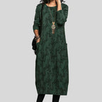 Eira | Textured Midi Dress