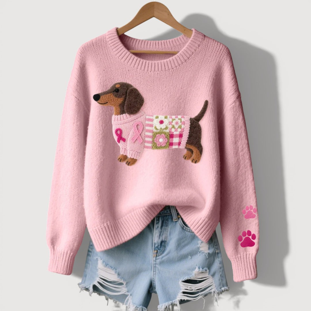 Eira | Cosy Dog Knit Sweater