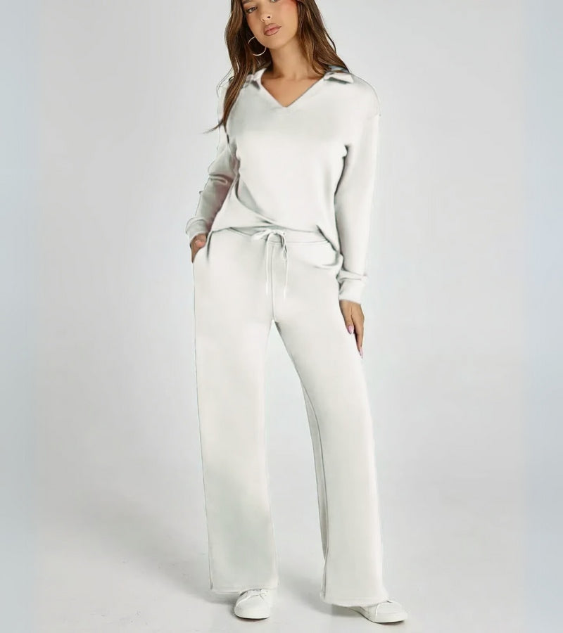 Selena | Flared Pants Two-Piece Set