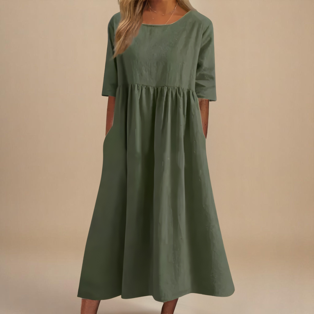 Ilena | Flowy A-Line Dress