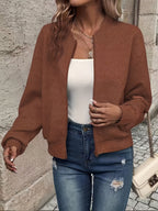 Eira | Casual Zip-Up Cardigan Jacket