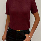 Klara | Ribbed Twist Detail Top