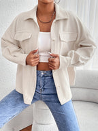 Nadia | Casual Striped Pocket Jacket