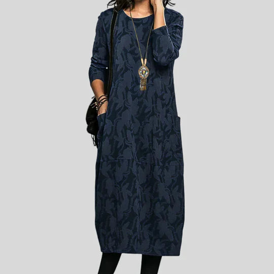Eira | Textured Midi Dress