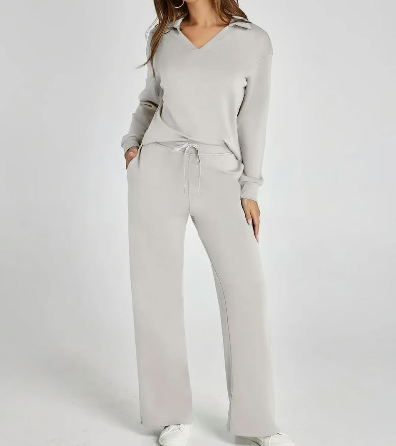 Selena | Flared Pants Two-Piece Set